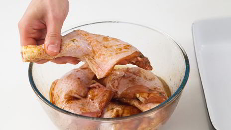 куриные окорочка в кленовом сиропе