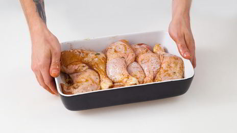 куриные окорочка в кленовом сиропе