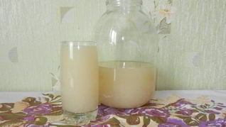 Белый квас без дрожжей