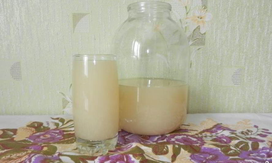 Рецепт белого кваса без дрожжей