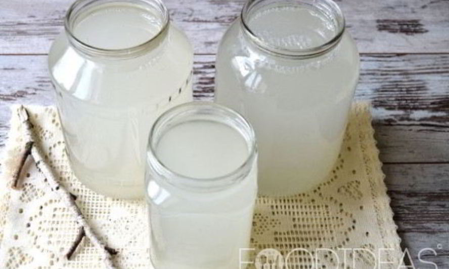 Рецепт березового кваса с ячменем