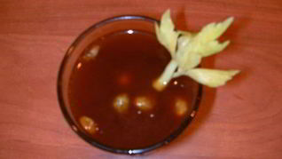 Домашний квас из ржаного черного хлеба