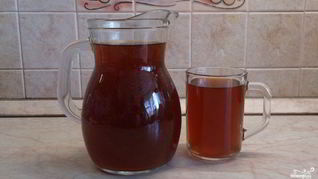 Домашний квас из ржаного хлеба без дрожжей