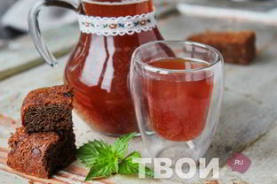 Домашний квас из ржаного хлеба