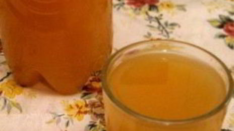 квас из черного хлеба