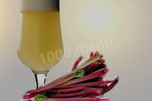 Квас из ревеня