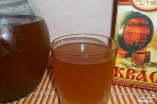 Квас из ржаных сухарей