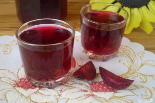 Квас из свеклы без дрожжей