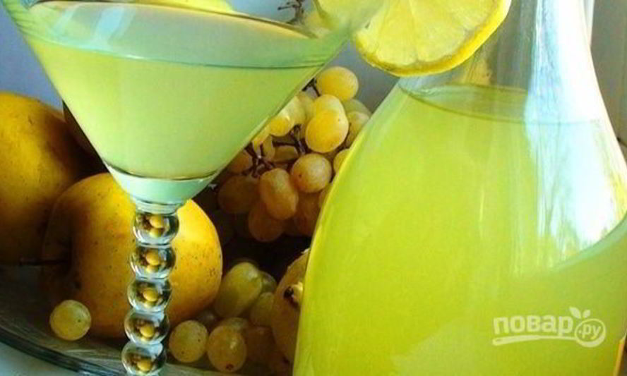Рецепт лимонного ликера