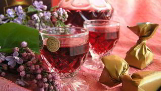 Малиновый ликер с ванилью