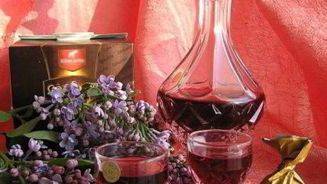 малиновый ликер с ванилью