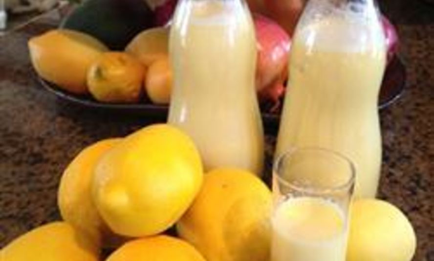 Рецепт сливочного ликера лимончелло