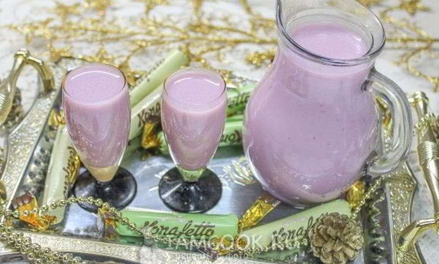 Рецепт вишневого ликера со сгущенкой