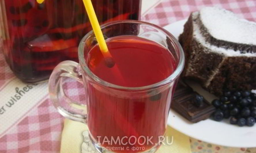 Рецепт черничного лимонада