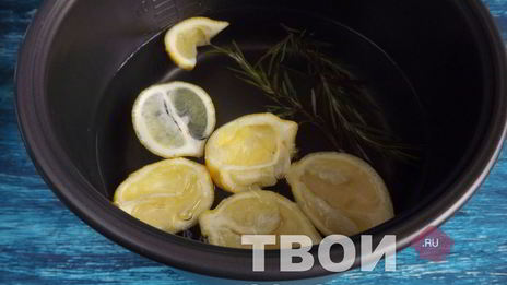 домашний лимонад с розмарином