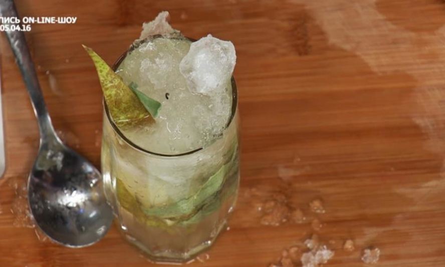 Рецепт грушевого лимонада с шалфеем