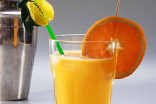 Имбирно-облепиховый лимонад