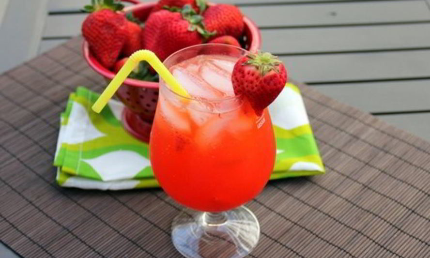 Рецепт клубничного лимонада