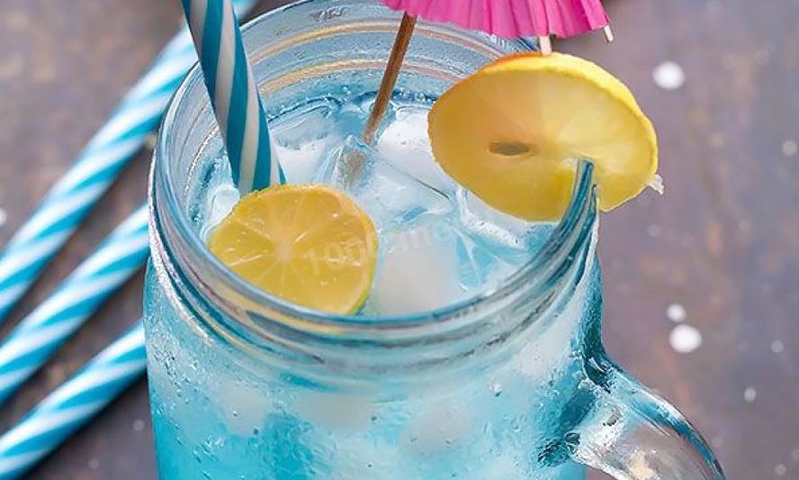 Рецепт лимонада блю кюрасао