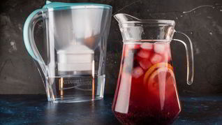 Лимонад из голубики с кардамоном