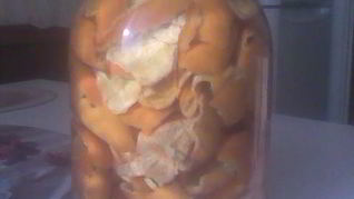 Лимонад из мандариновых и апельсиновых корок