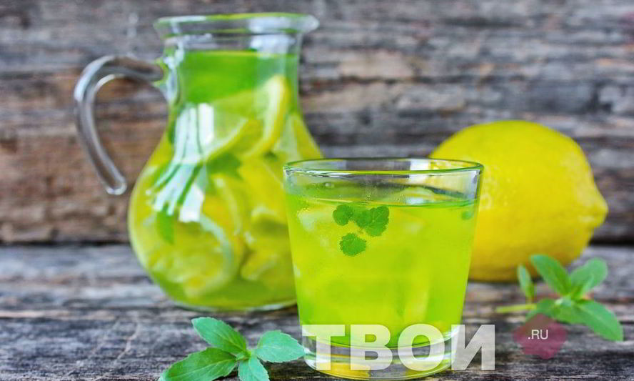 Рецепт лимонада с мятой