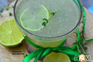 Лимонад с тимьяном и лаймом