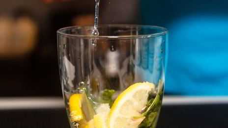 огуречно-базиликовый лимонад