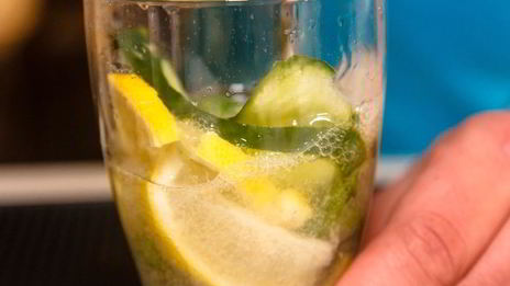 огуречно-базиликовый лимонад