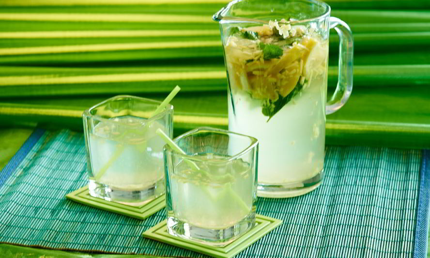 Рецепт освежающего мятно-имбирный лимонад