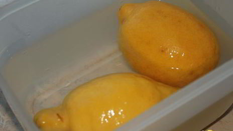 лимонный напиток с мятой