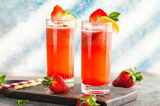 Клубничный мохито