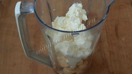 молочно-банановый коктейль