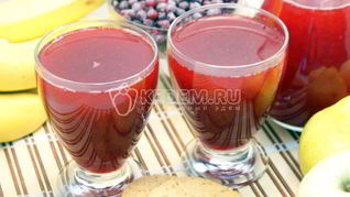 Брусничный морс