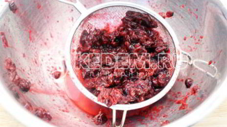 брусничный морс