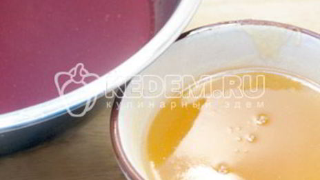 брусничный морс