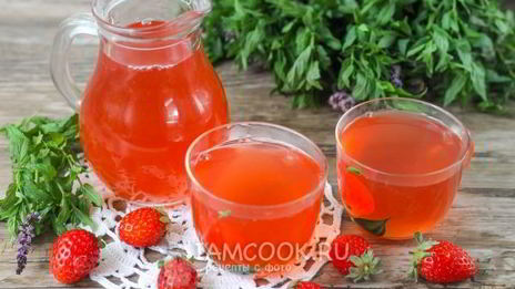 клубничный морс