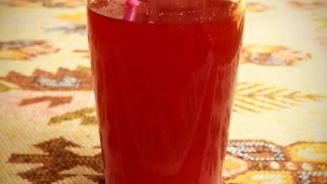 клюквенно-апельсиновый морс