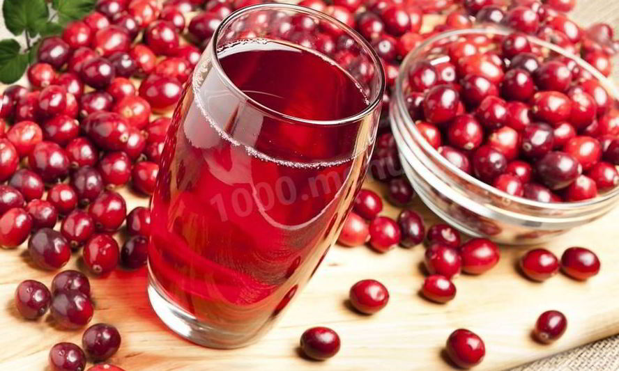 Рецепт клюквенного морса из замороженных ягод