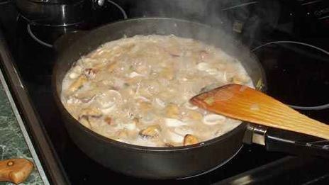 морской коктейль с овощами