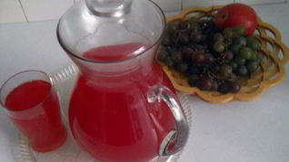 Напиток и сок из калины