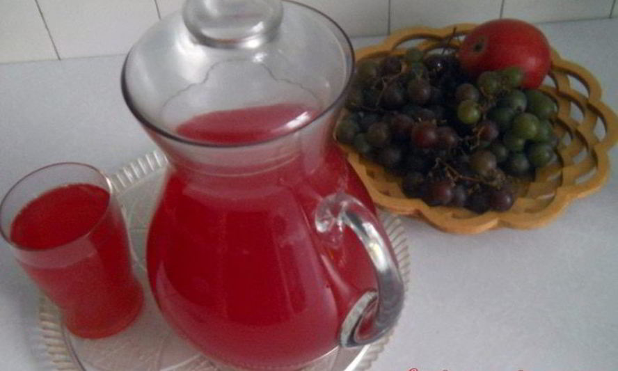 Рецепт напитка и сок из калины