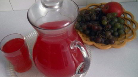 напиток и сок из калины