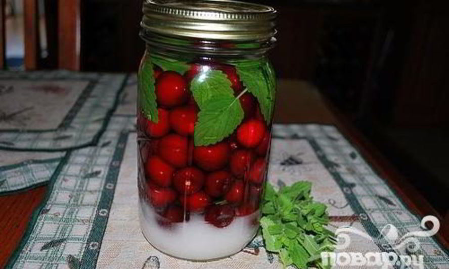 Рецепт вишневой настойки