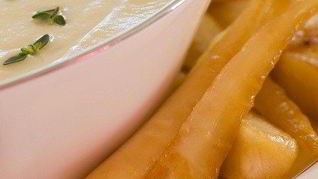 Пастернак в глазури из кленового сиропа