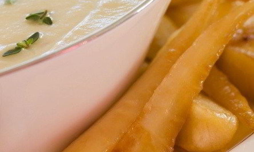 Рецепт пастернака в глазури из кленового сиропа