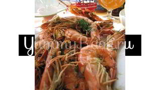 Пиво с креветками