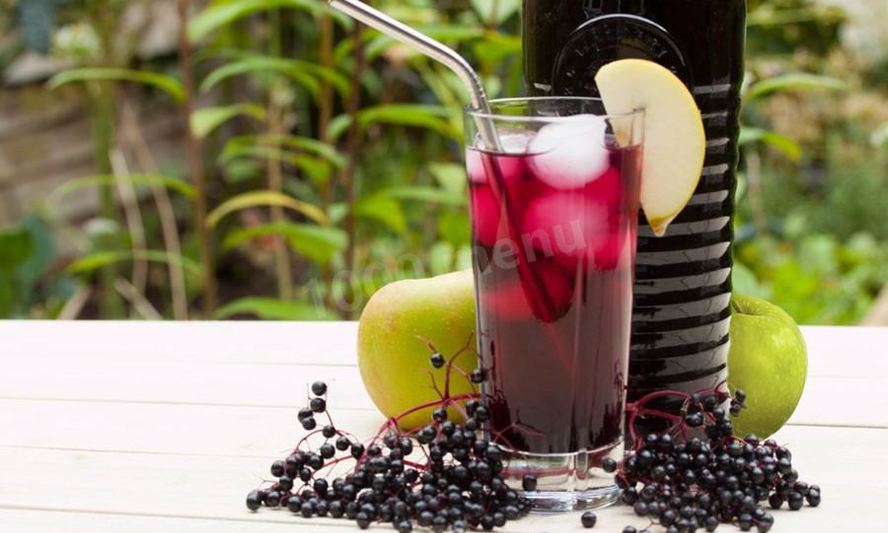 Рецепт сиропа из бузины и яблок