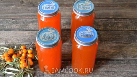 сироп из облепихи на зиму