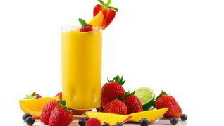 Апельсиново-манговый смузи